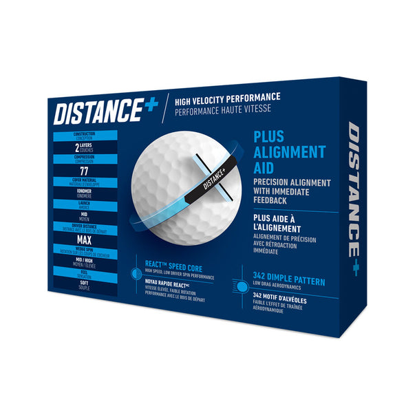 TaylorMade Distance + Dozen Golf Balls