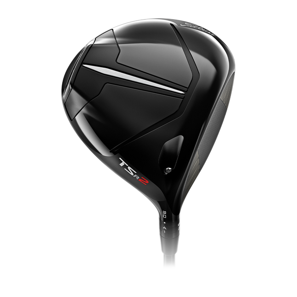 Titleist TSR2 golf driver club head.