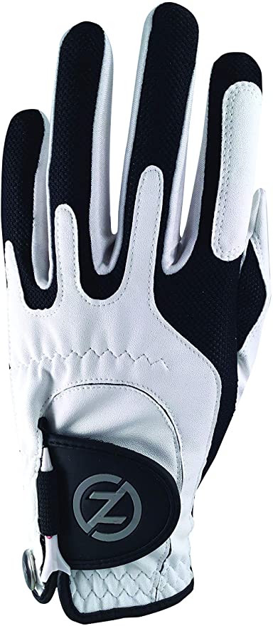 Zero Friction Men's Compression-Fit Synthetic Golf Glove - LH Universal Fit One Size